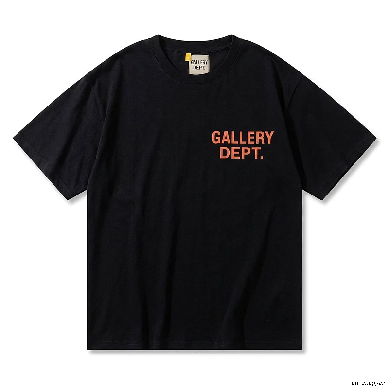 Gallery Dept. Simple Style Black T-shirt