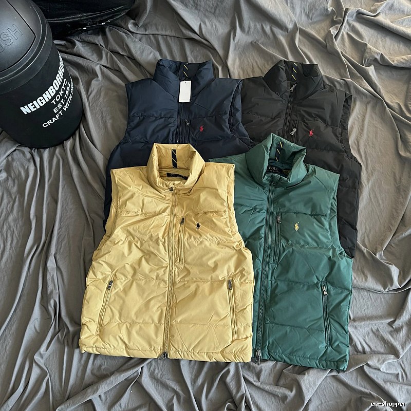 Gift Styling AMI Down Vest with Beige Finish