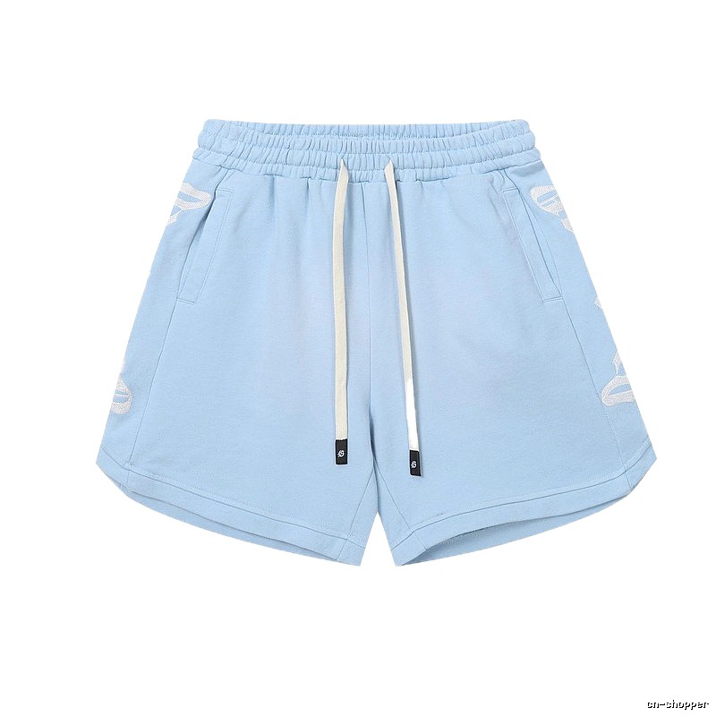 Godspeed Jacquard Street Style Light Blue Shorts