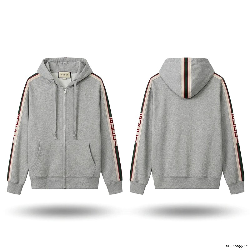 Gucci Stripe Grey Hoodie