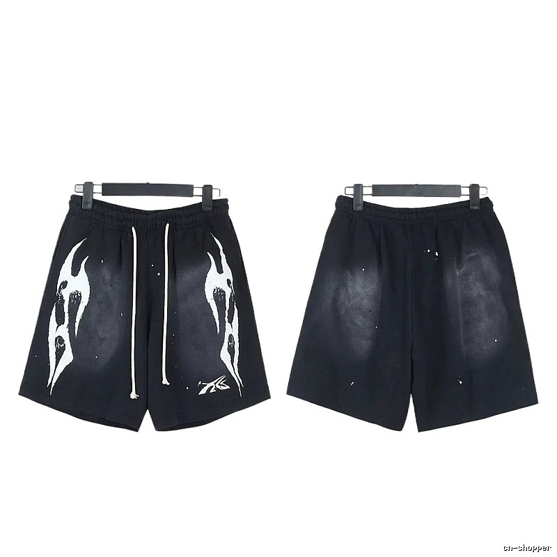 Hellstar dark style black shorts