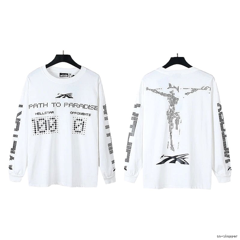 Hellstar religious style white T-shirt