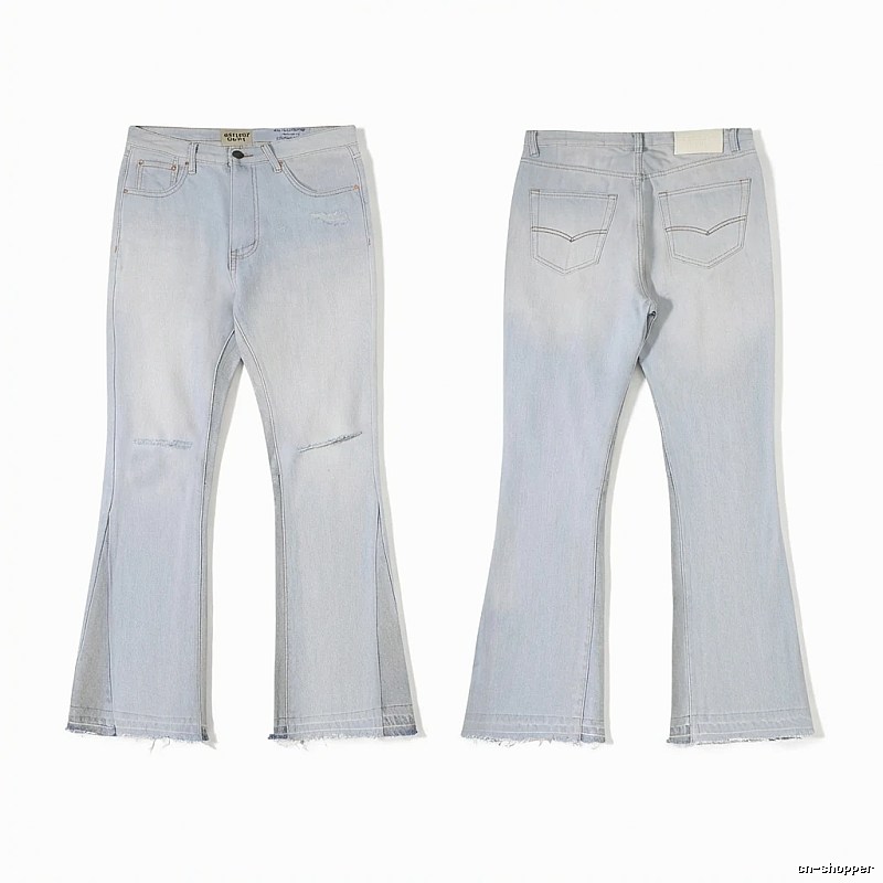 Hole-flared jeans from Gallery Dept.