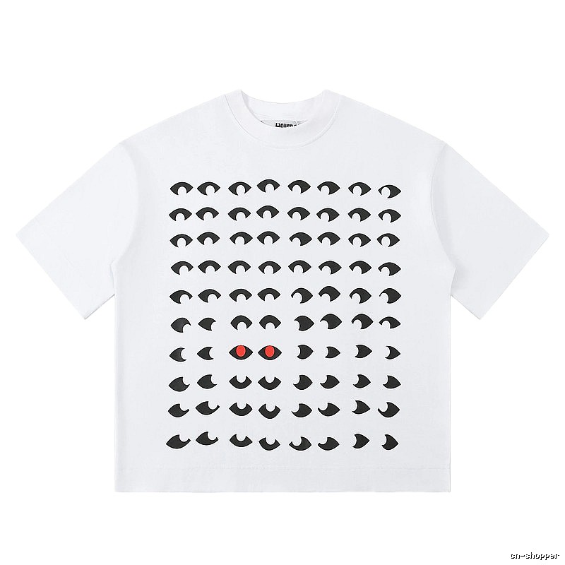 House of Errors Eye Print White T-shirt