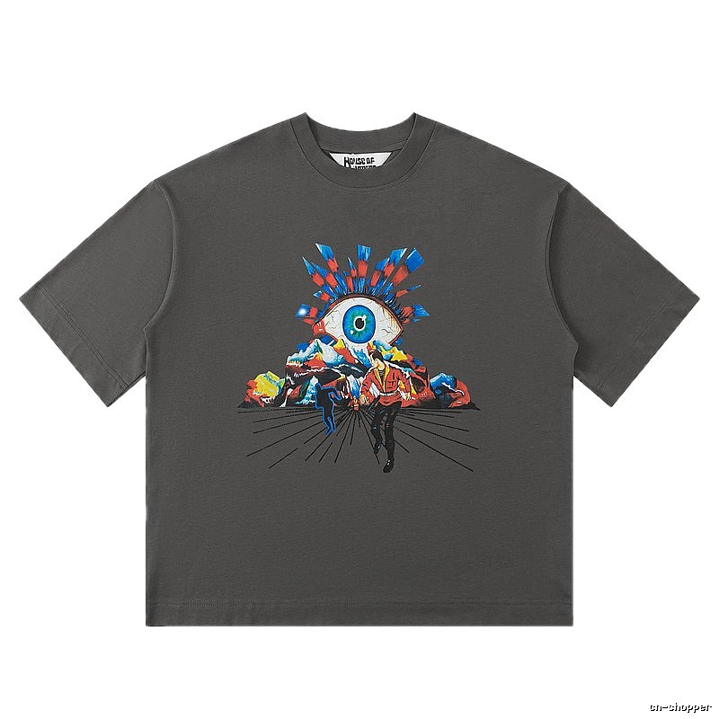 House of Errors Grotesque Style Gray T-shirt