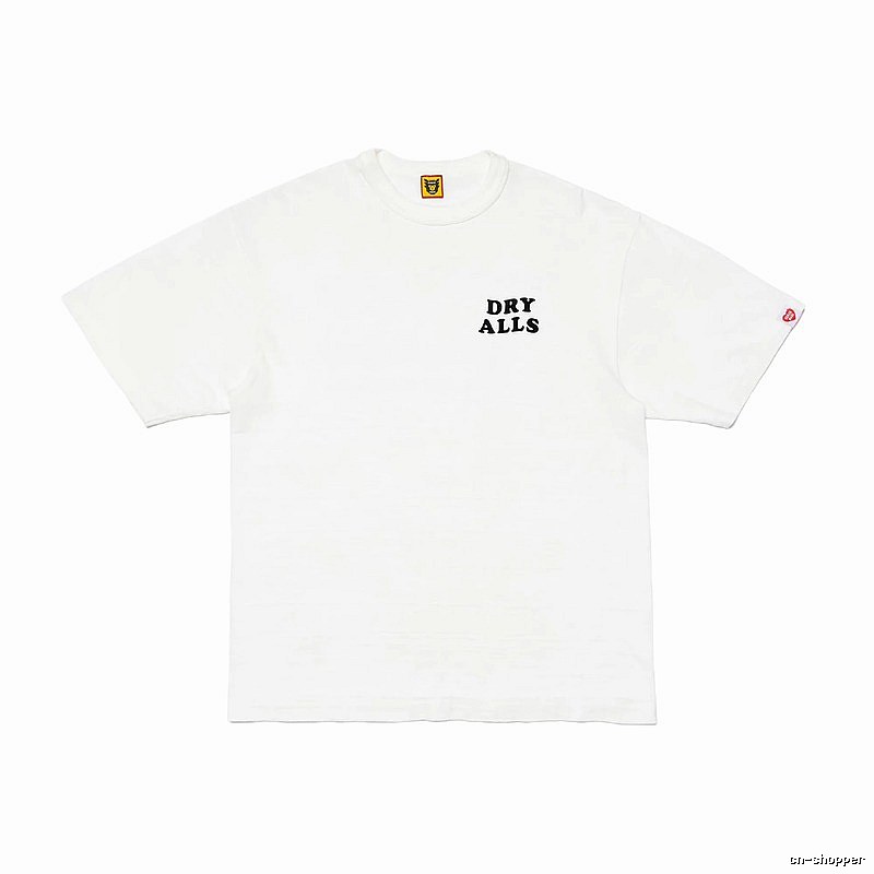 HUMAN MADE EDRYALLS Japanese Streetwear White Short Sleeve T-Shirt