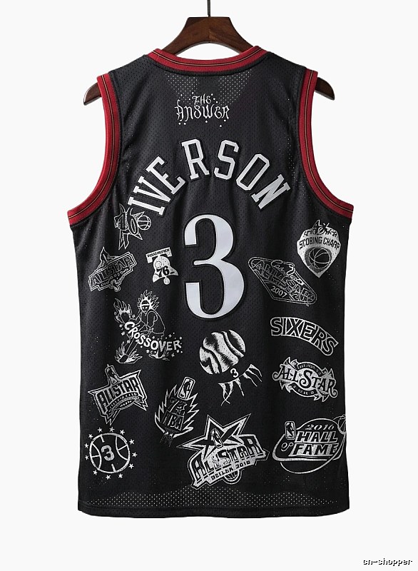 Iverson series black trendy brand vest