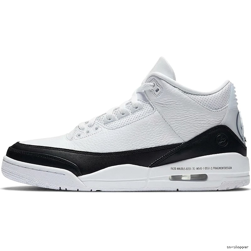 Jordan AJ3 Black and White Retro Sports Shoes