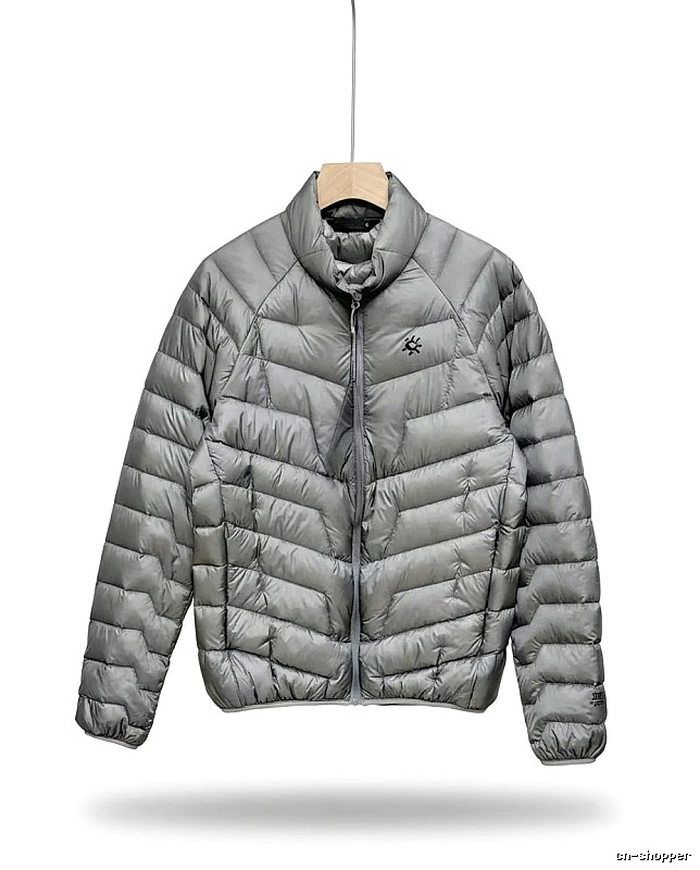 KAILAS Outdoor Style Silver Gray Down Jacket