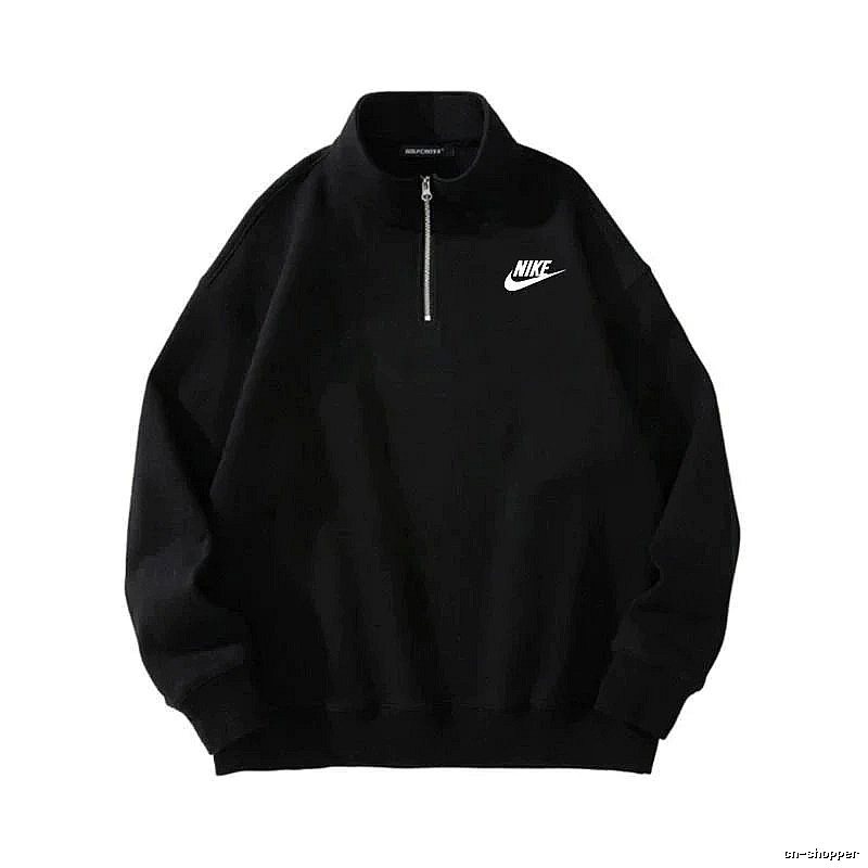 Lacoste Patterned Quarter-zip sweatshirt Black Quarter Zip with Polished Detail