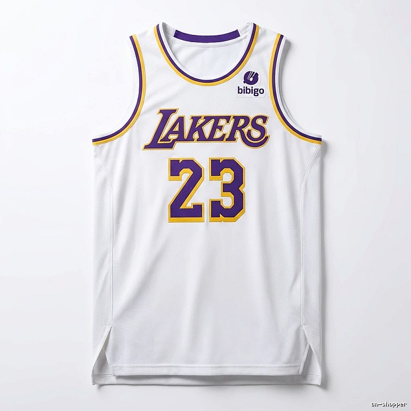 LBJ Lakers retro-style jersey