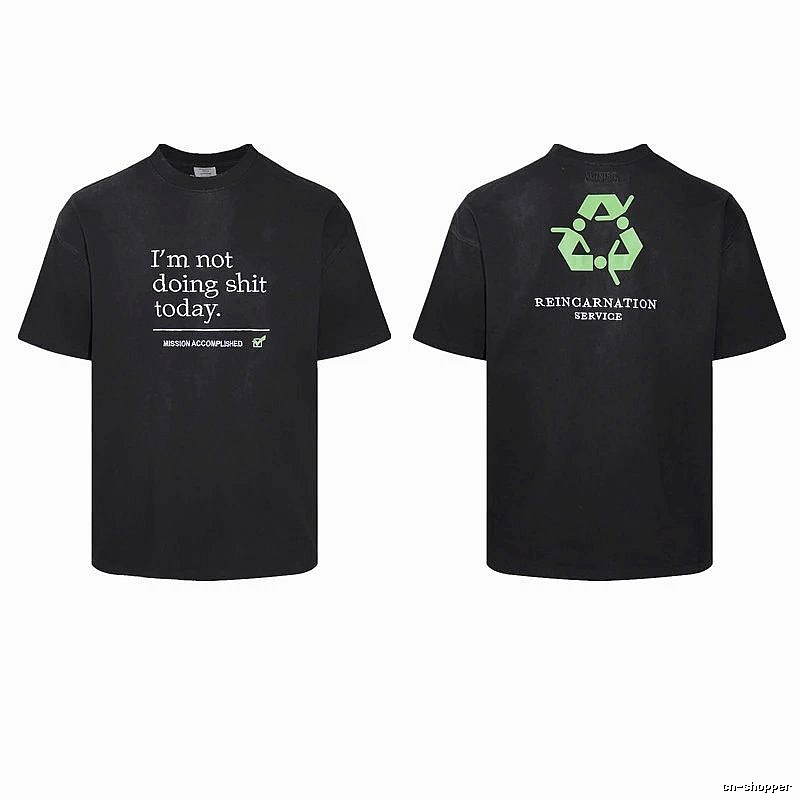 Lightweight Statement graphic T-shirt Black Colorful Lucky for Trend Styling