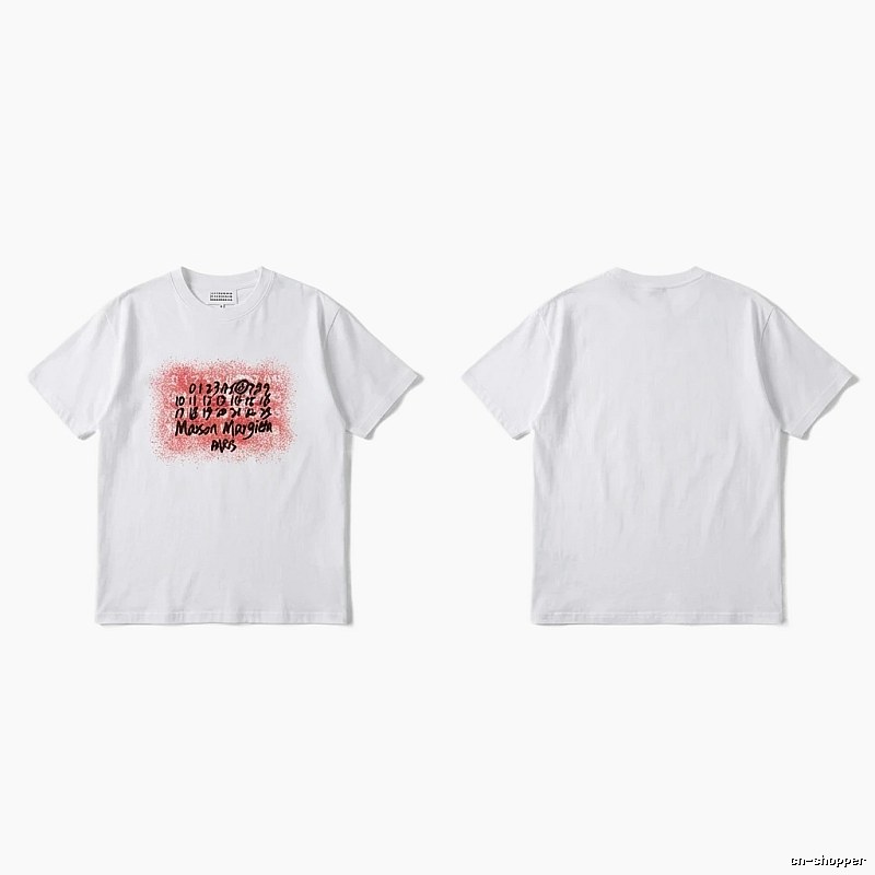 Maison Margiela white T-shirt with digital print