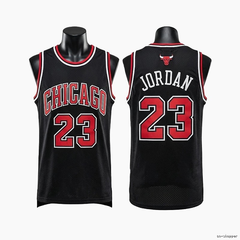Michael Jordan Jordan No. 23 black jersey