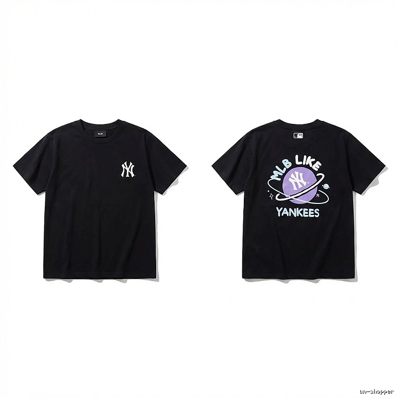 MLB Planet Style Black T-shirt