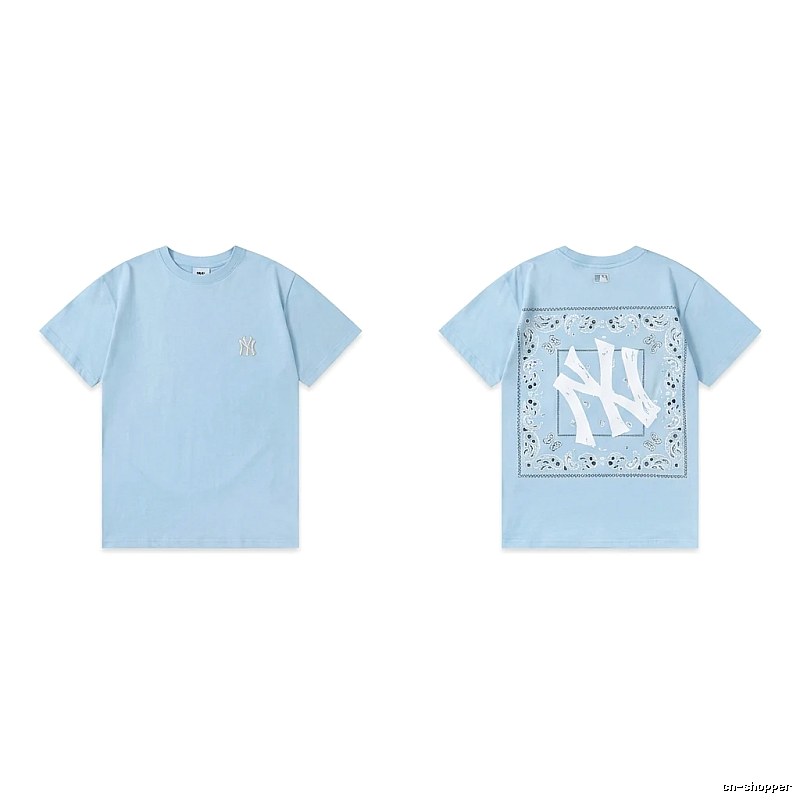 MLB retro light blue T-shirt