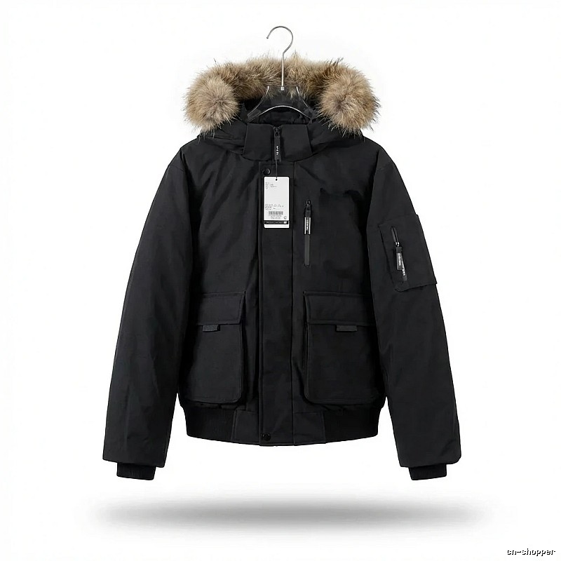 MLB Workwear Style Black Down Jacket