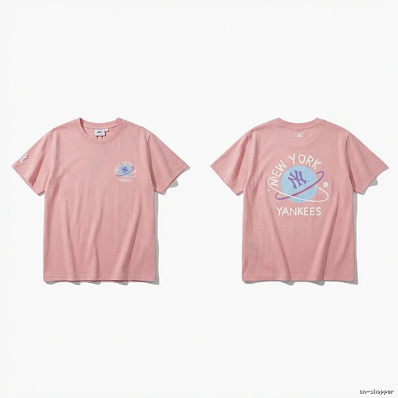 MLB Yankees pink T-shirts