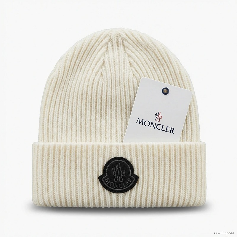 Moncler basic model simple off-white hat
