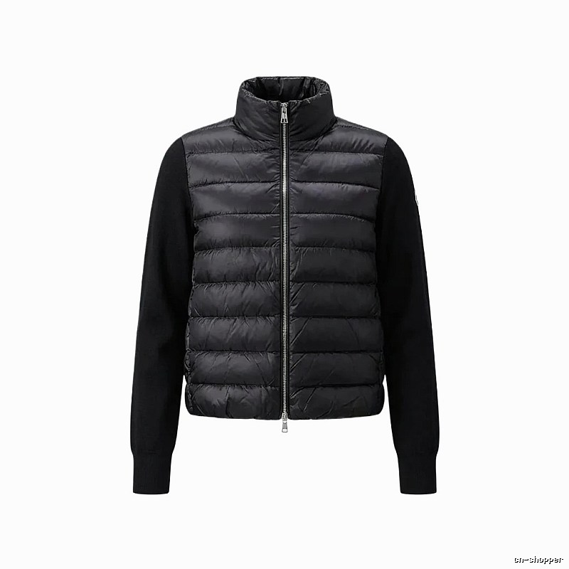 Moncler black fashionable down jacket