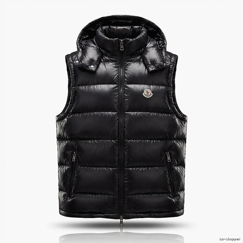 Moncler Black Trendy and Cool Down Vest