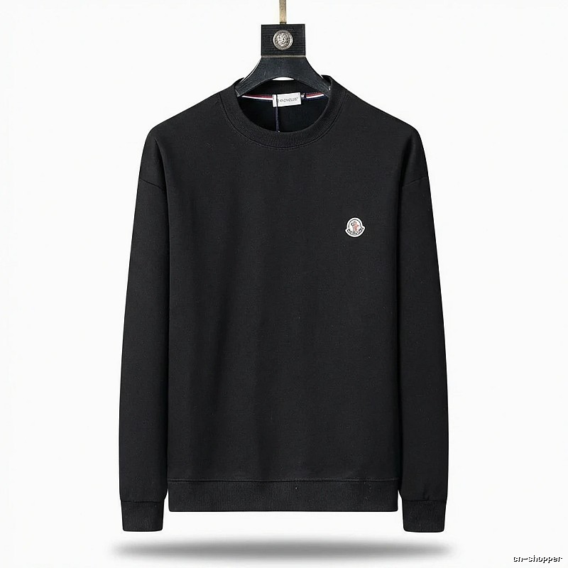 Moncler classic simple black sweatshirt
