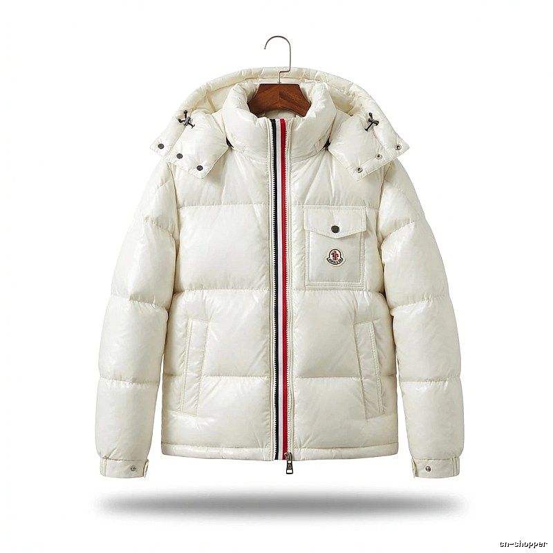 Moncler classic style fashionable white down jacket
