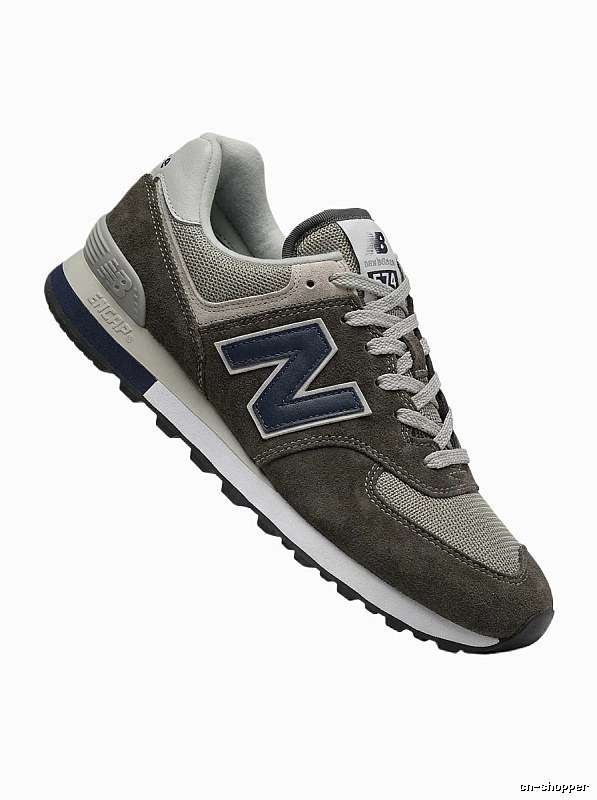 New Balance 574 retro style gray-brown shoes