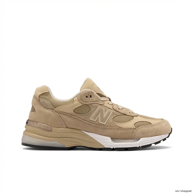 New Balance retro khaki sneakers