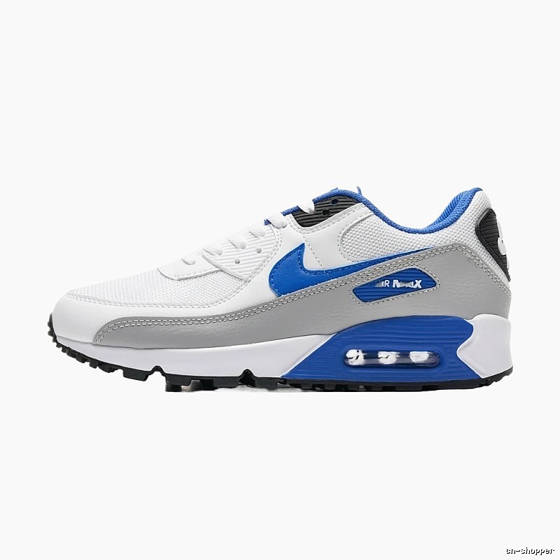 Nike Air Max 90 blue, white and grey sports shoes