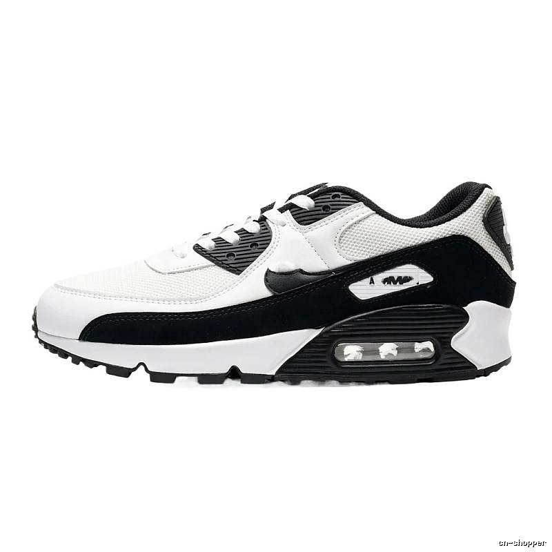 Nike black and white retro style sports shoes