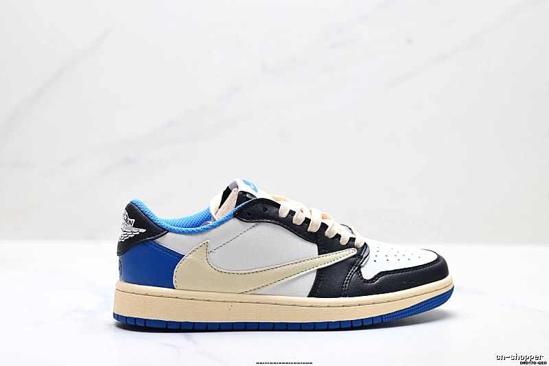 Nike Dunk Trendy Blue and White Shoes