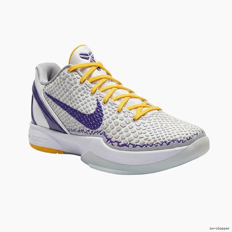 Nike KOBE series trendy white and purple sports shoes