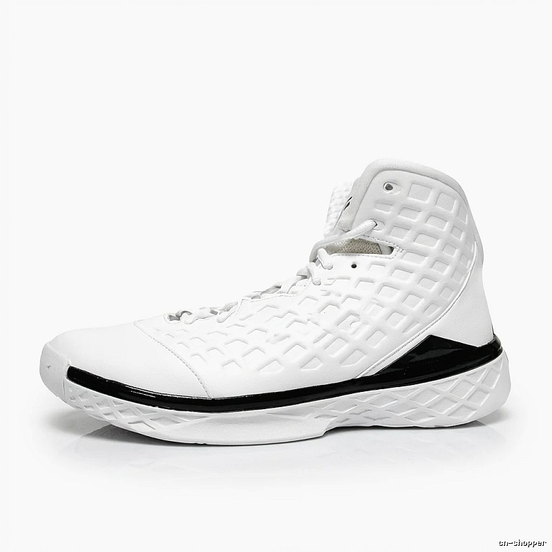 Nike retro black and white basketball shoes