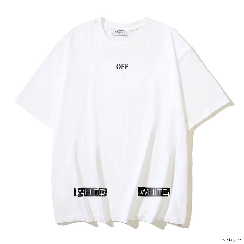 Off-White simple style white T-shirt