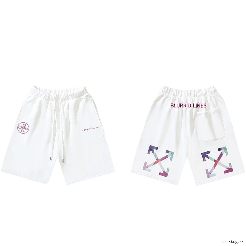 Off-White Style 026 Trendy Brand White Shorts