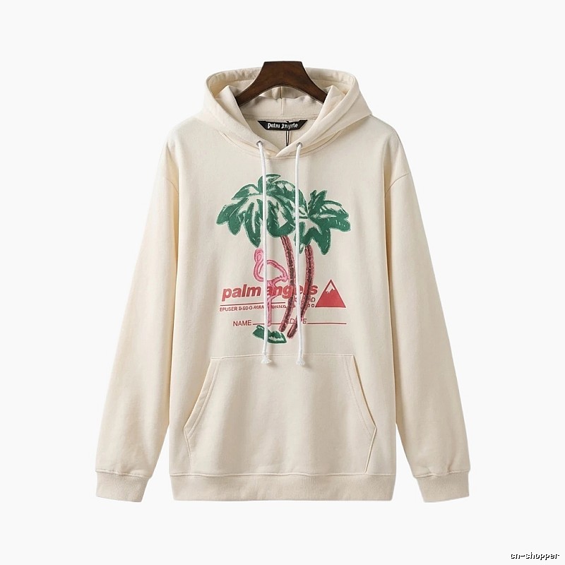 Palm Angels Printed Casual Hoodie