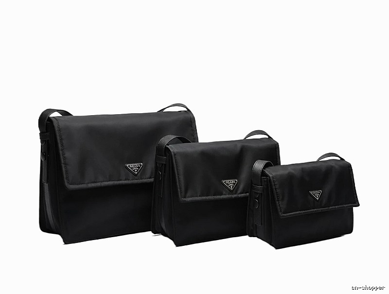 Prada cini Cool Handsome Style Black Bag