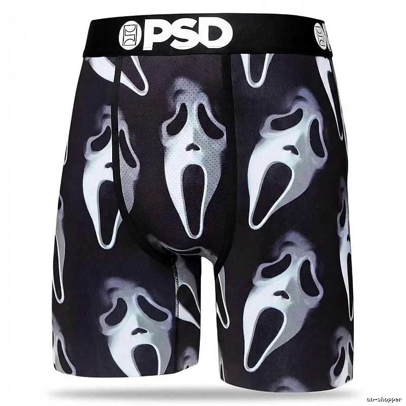 PSD Ghost Style Black Underwear