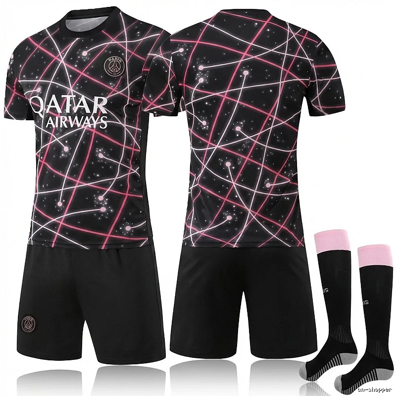 PSG Starry Sky Style Black Jersey