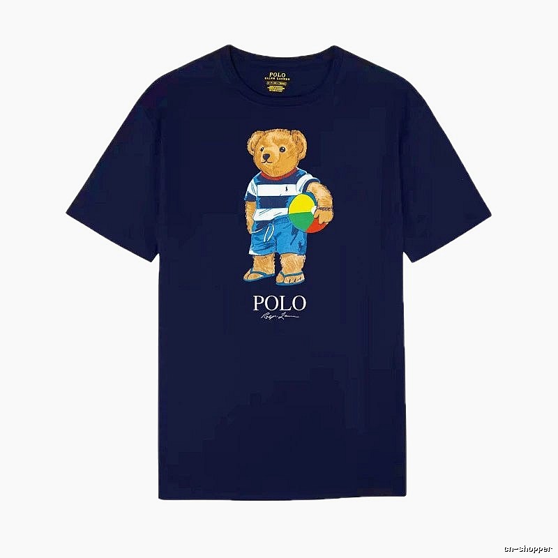 Ralph Lauren Bear Trend Brand Sapphire Blue T-shirt