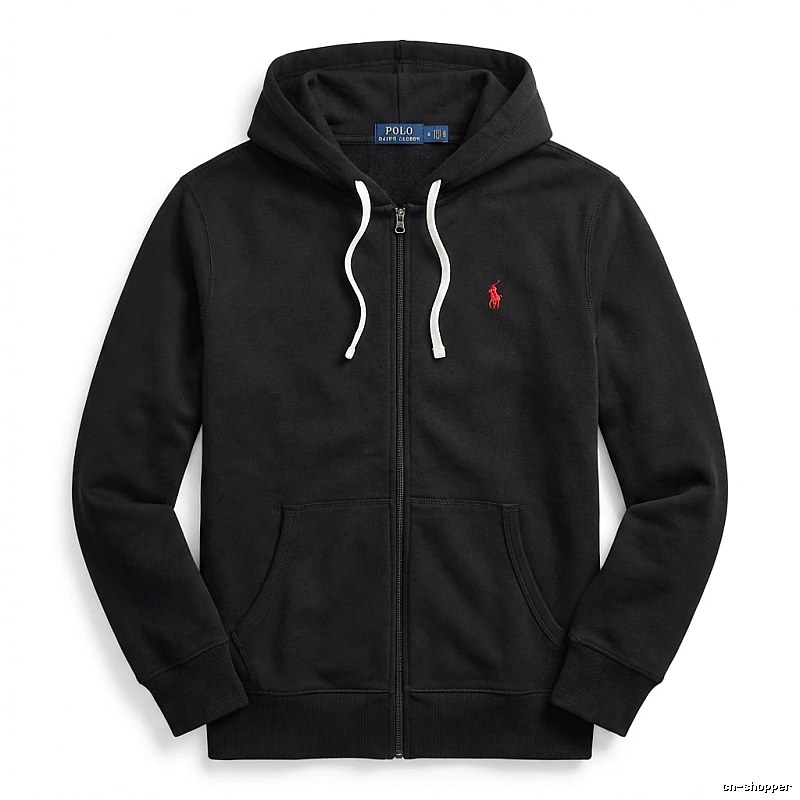 Ralph Lauren black casual style hoodie