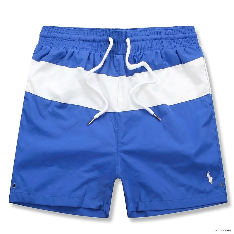 Ralph Lauren blue and white color - block shorts