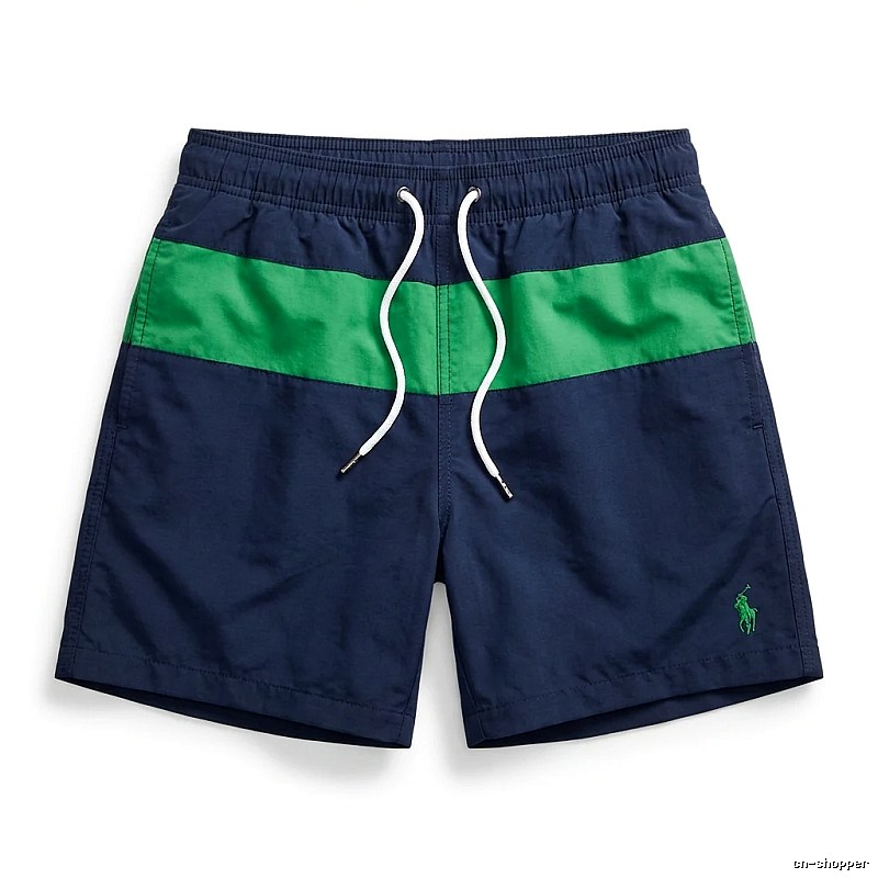 Ralph Lauren Color-Block Casual Shorts