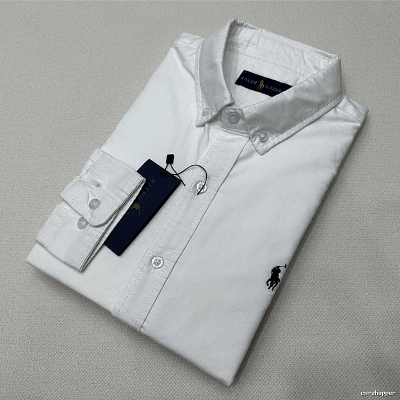 Ralph Lauren Monogram Striped polo shirt Navy Polo Multicolor for Layered Styling