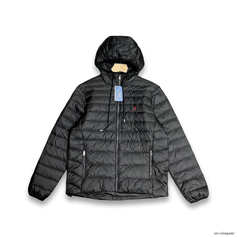 Ralph Lauren Polo Black Simple Down Jacket