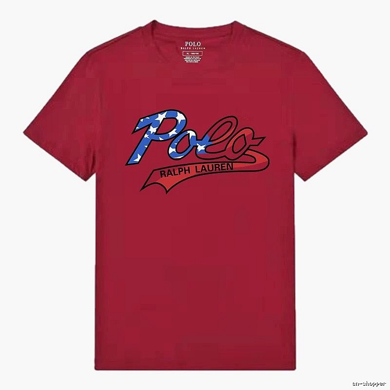 Ralph Lauren Polo Series Burgundy T-shirt