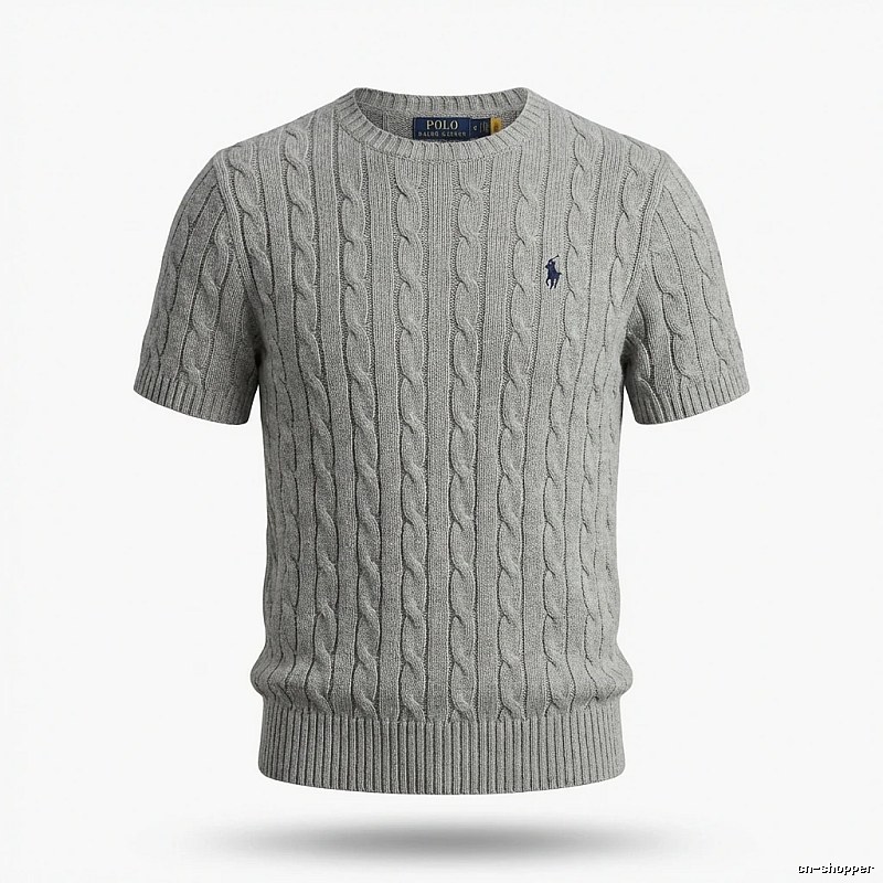 Ralph Lauren Polo Series Grey Knitted Sweater