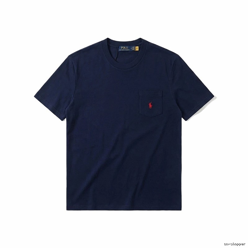 Ralph Lauren Polo simple navy blue T-shirt
