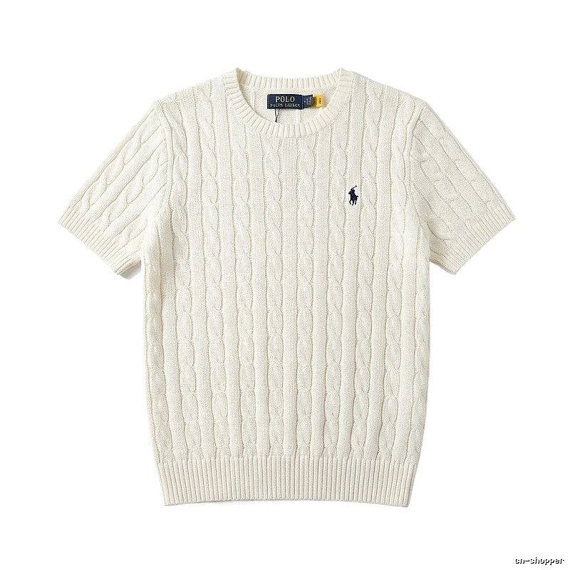 Ralph Lauren Polo White Knitted Sweater
